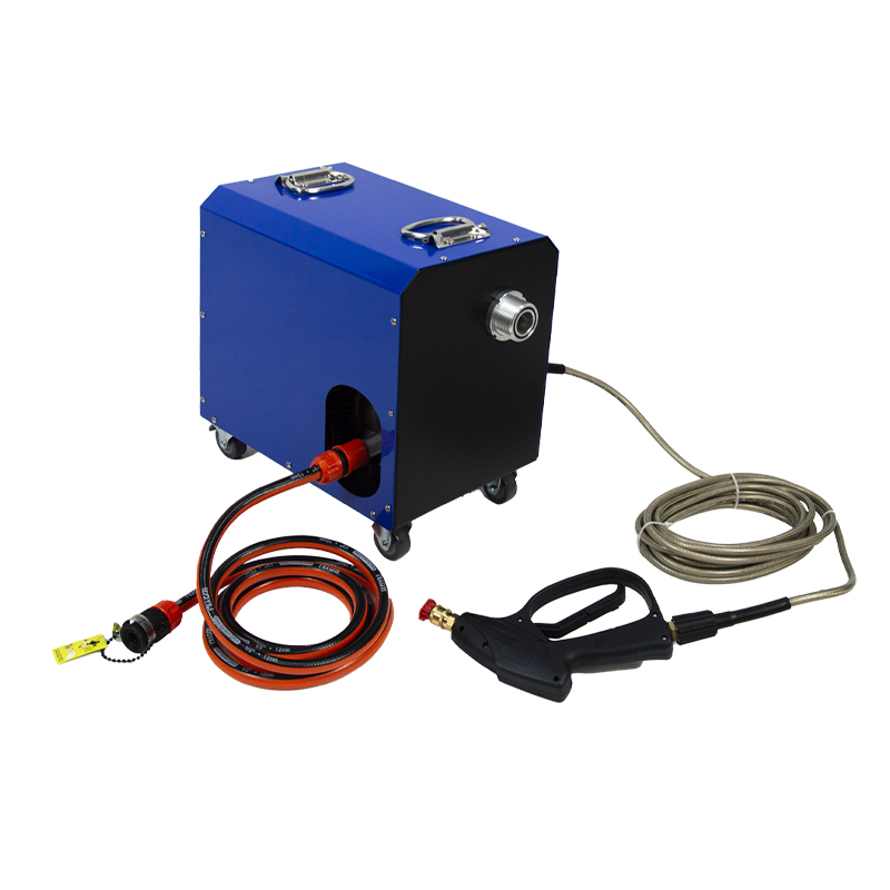 KT-106 Multi-function tube cleaner machine brush speed adjustable details