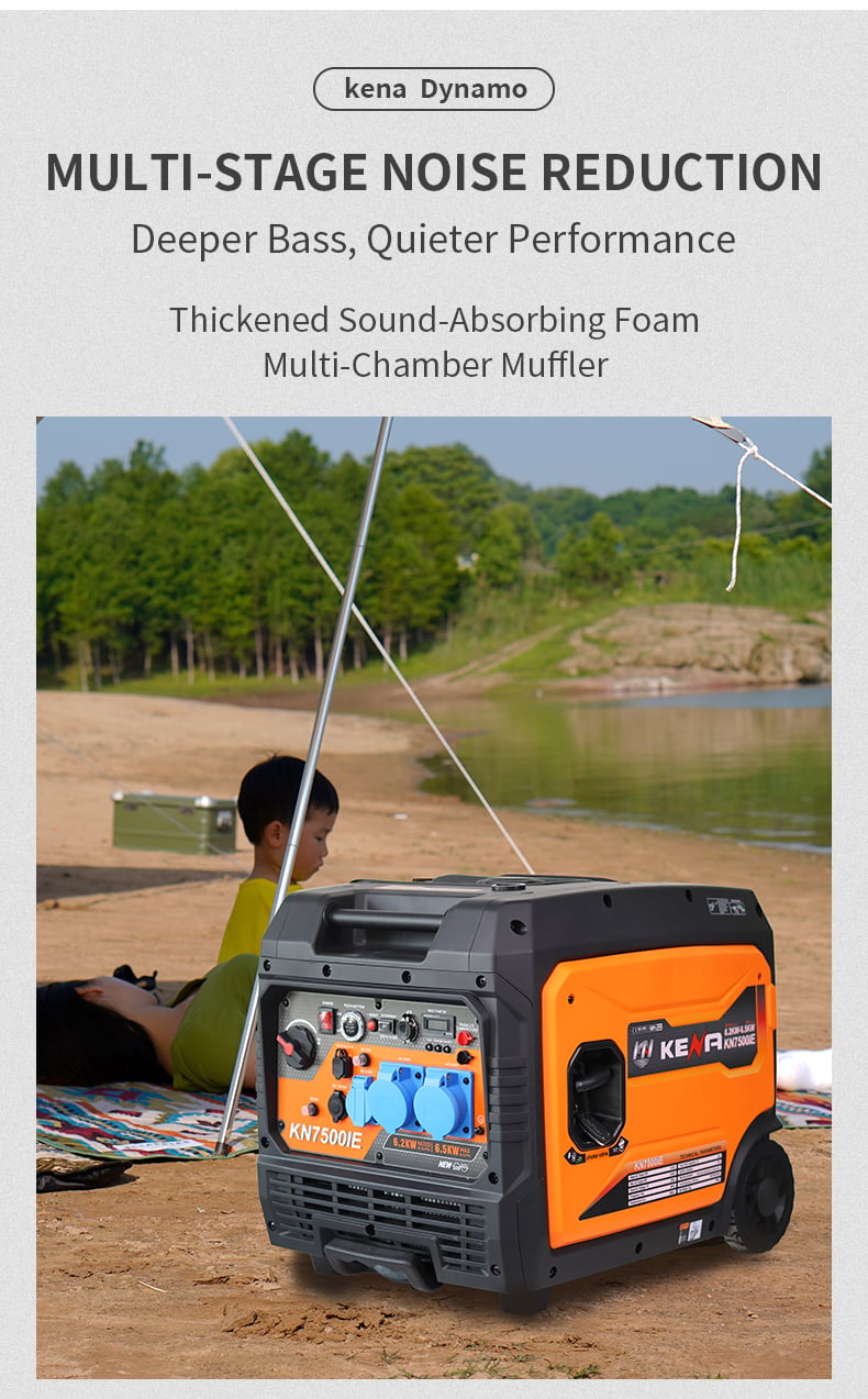 product portable silent dual fuel petrol inverter generator 3kw 3000w lightweight series 6kva silent operation 60db-9