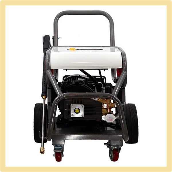 Get rid of tough stains quickly and efficiently with a high pressure washer