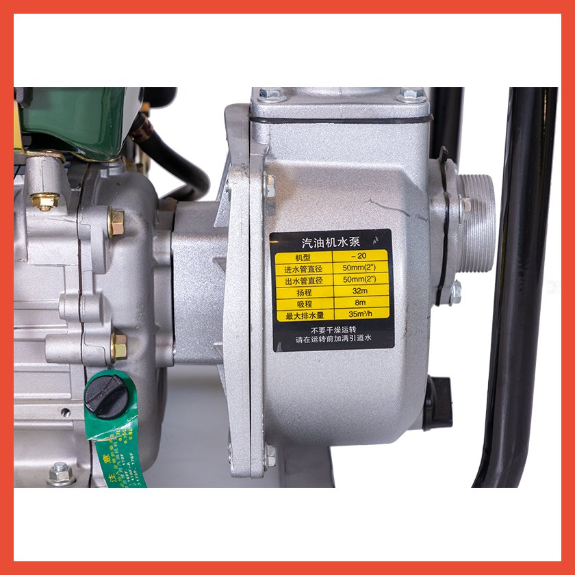 Quick and easy dewatering with diesel-powered pump