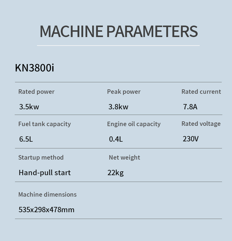 product portable 3200w silent inverter generator 230v european plug single phase 2 8kw rated power camping home use gasoline fuel-16