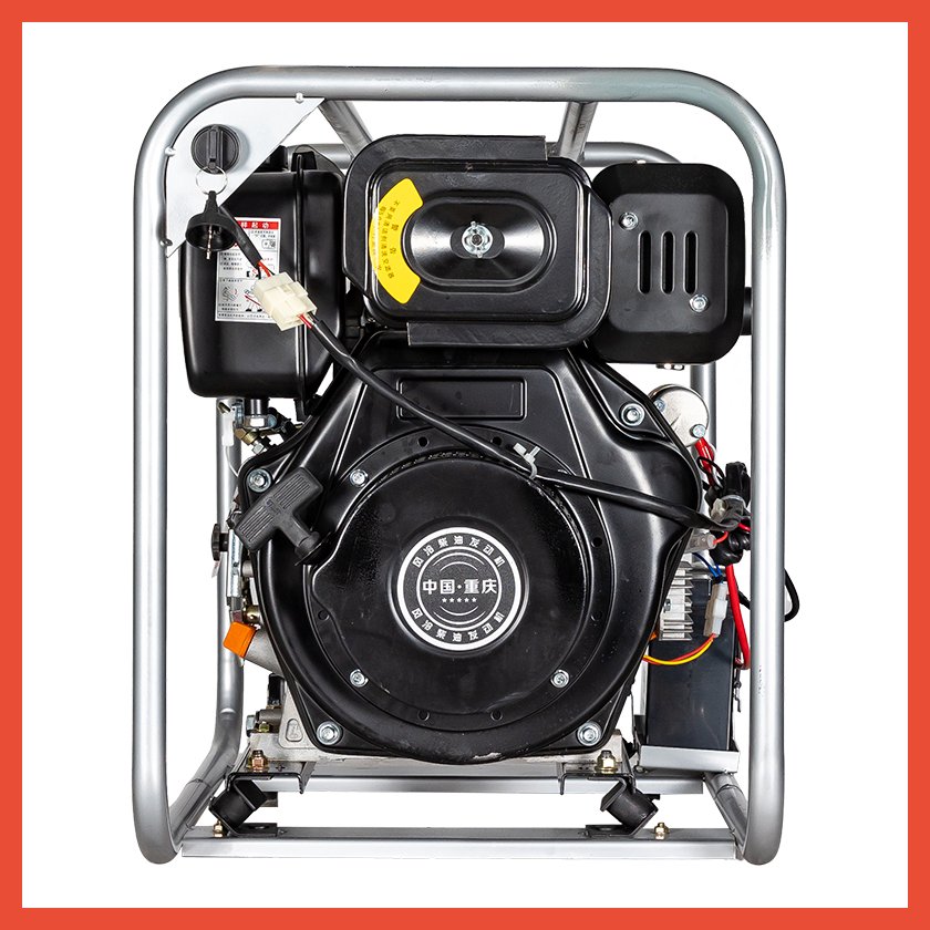 Heavy-duty diesel dewatering pump for industrial use