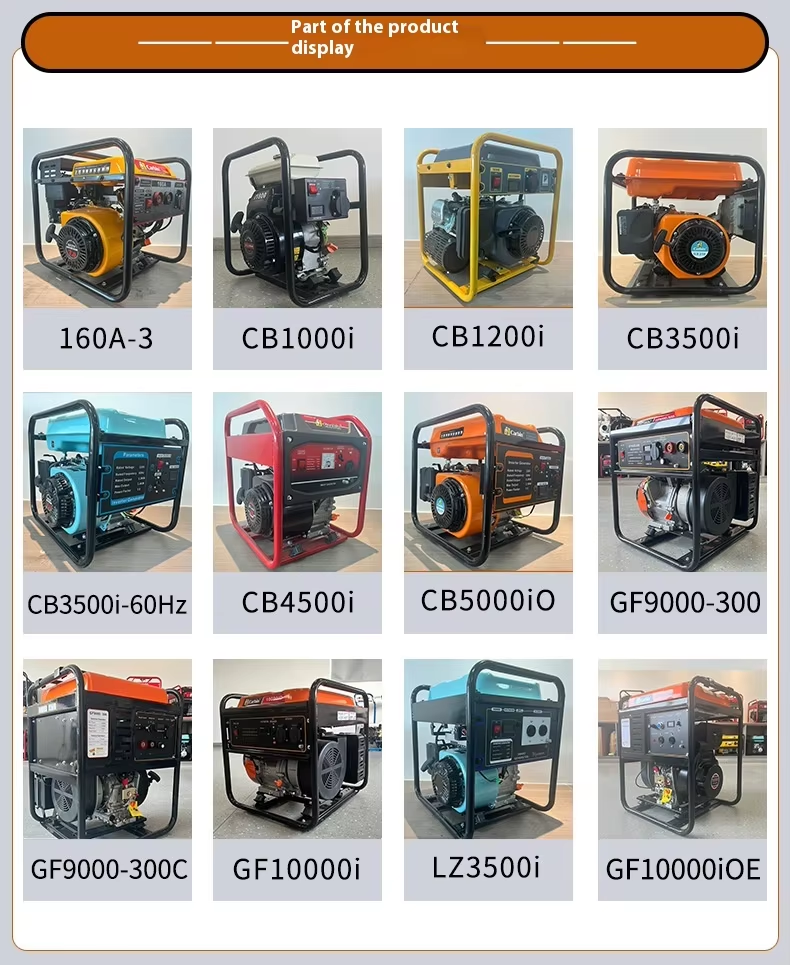 product portable 1kw gasoline powered welding machine for use as a generator 200a-9