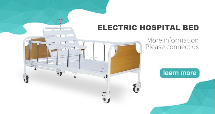 Yc-e2611L(II) Factory Cheap Hospital bed 2 Section Folding Metal Bed Hospital Folding Bed supplier