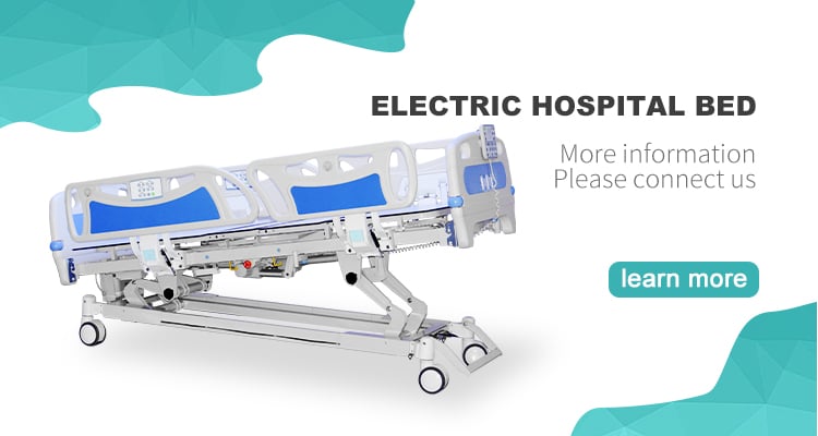 YC-E5638KII) Manufactured Modern Design Hospital ICU bed with X-ray Exam Board Five Functions Electric Bed factory