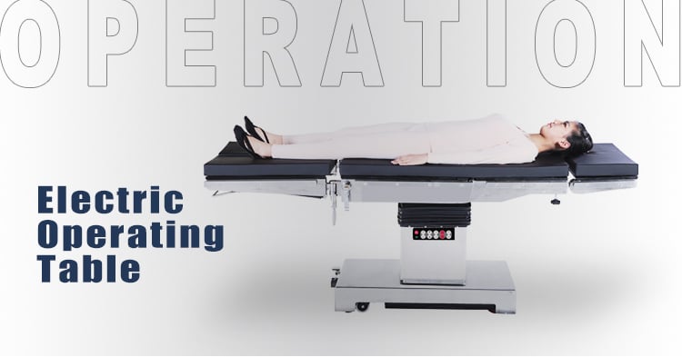 YC-BDOP07 Hospital Emergency Electrical Medical Surgical Operating Table Electric Adjustable Position Operation Bed details