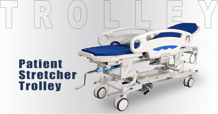 BDEC02(II) Hospital Emergency transfer Patient Emergency Trolley From Bed to Chair For Ambulance supplier