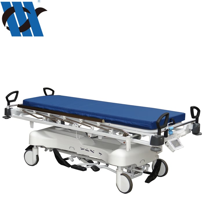 Bdec00 Professional Manufacture Medical High Quality Hydraulic Stretcher Trolley with Scale for Hospital manufacture