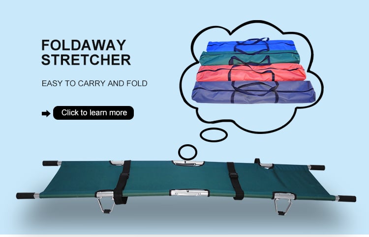 BDST109 Cheap Medical Portable Folding Stretcher For Emergency Hospital Stretcher manufacture