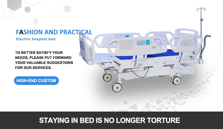 Medical Equipment Bed Electric ICU Eight Functions Bed Hospital Medical with Chair Position details