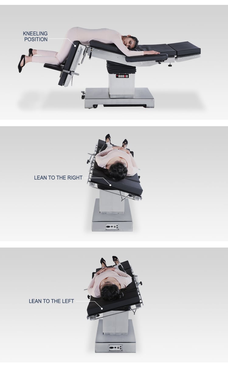 YC-BDOP07 Hospital Emergency Electrical Medical Surgical Operating Table Electric Adjustable Position Operation Bed details