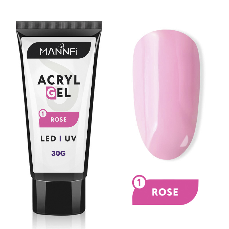 MANNFI Nail Product Non Form 15ml Cosmetics UV Acrylic Poly Gel Nail Kit 6 Colors Extend Gel For Nail Salon details