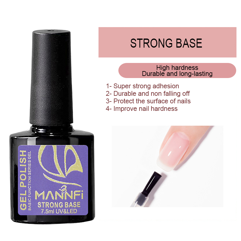 product nail supplier custom logo nail art long lasting function gel polish uv led nail transfer gel top coat base gel-14