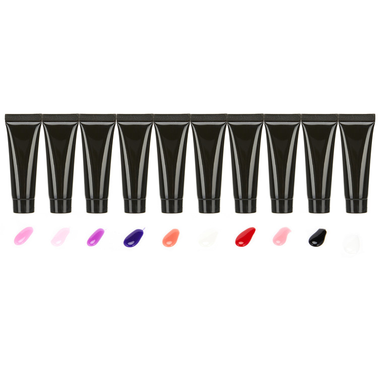product manfei professional poly gel kit for nail salon uvled french hard acrylic gel polish designer style for diy factory wholesale-5