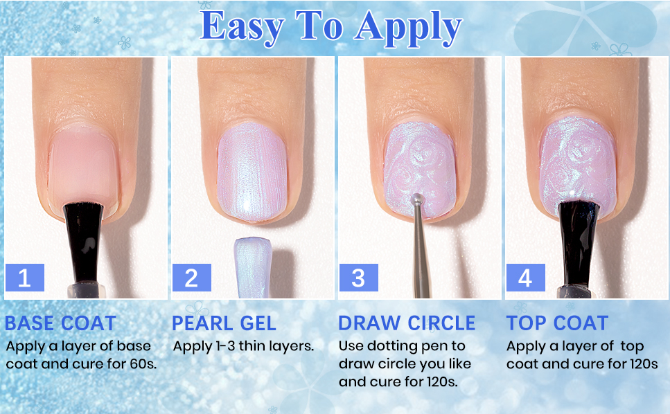 MANNFI Nail Suppliers Pearl Thread Shell Gel Long Lasting Aurora Painting UV Gel Nail Polish Nail Supplier 8 Colors In Stock details