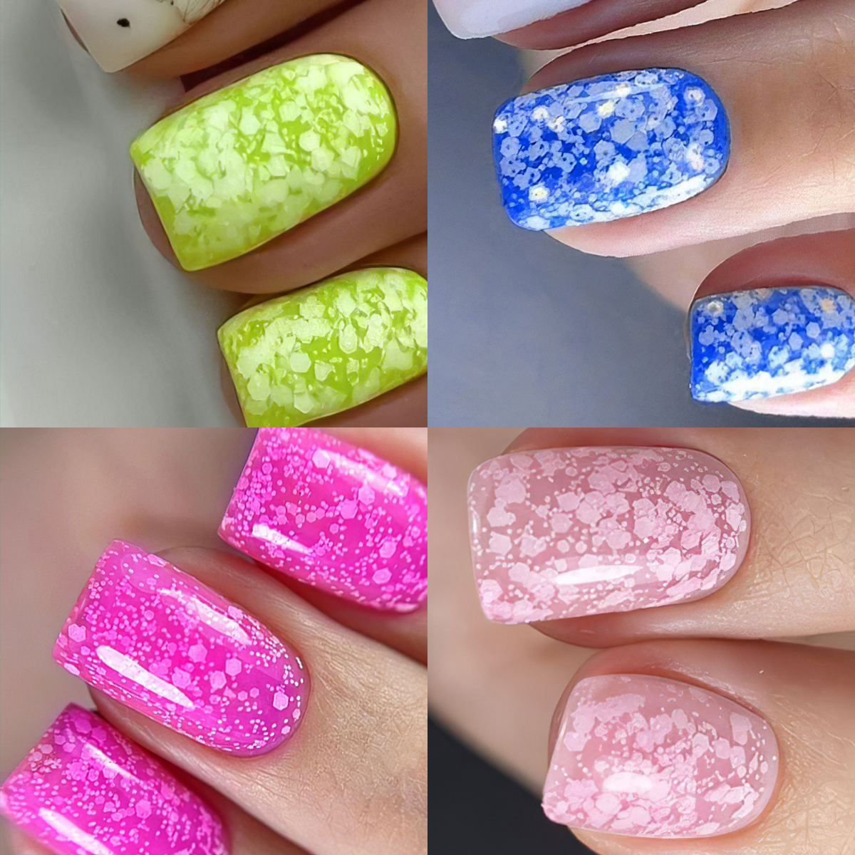product mannfi factory top quality cheap price nail suppliers long lasting uv gel nail polish snowflake in stock 8 colors-3