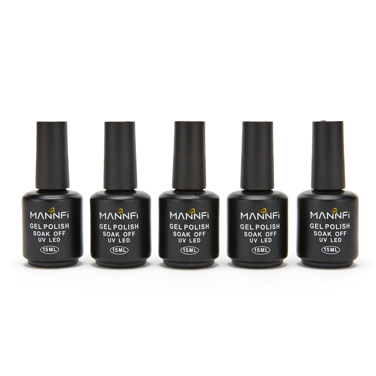 product mannfi high quality nail gel polish factory wholesale low price 15ml uv led soak color varnish from nail art supplier-9