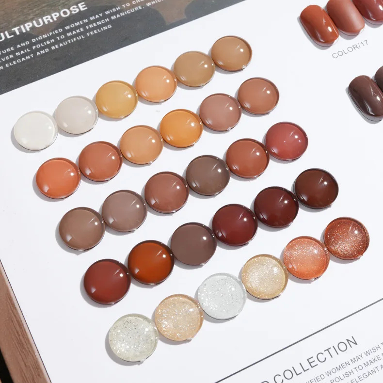 Nail Gel Supplier Private Label 80 Transparent Colors Set Semi Permanent Soak Off UV Gel Nail Polish manufacture