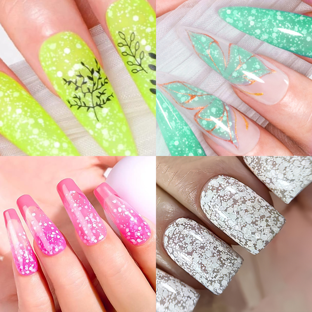 product mannfi factory top quality cheap price nail suppliers long lasting uv gel nail polish snowflake in stock 8 colors-4