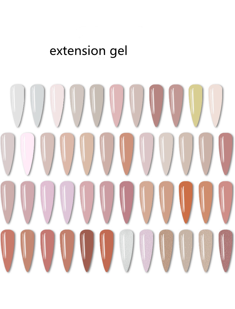 High Quality Soak Off Gel For Nail Extension Construction Gel Nail Art Beauty Supply UV color gel manufacture