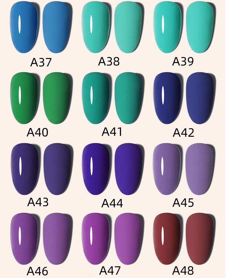 Factory Price Wholesale Custom Label Nail Salon Profession Nail Product Uv Soak Off Color Gel Polish Set details
