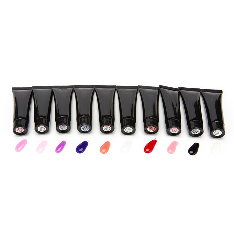 product manfei professional poly gel kit for nail salon uvled french hard acrylic gel polish designer style for diy factory wholesale-4