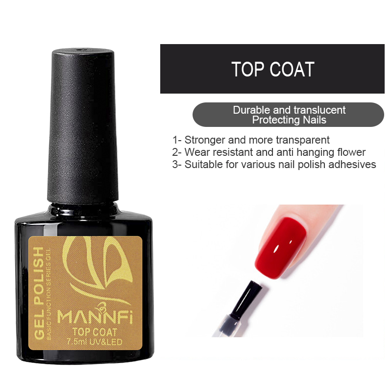 product nail supplier custom logo nail art long lasting function gel polish uv led nail transfer gel top coat base gel-17