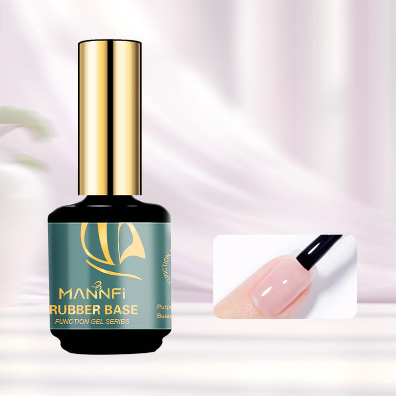 MANNFI Factory Top Quality Cheap Price Long Lasting Base Coat Super Shine Top Coat UV Gel Nail Polish Matte Top Coat manufacture
