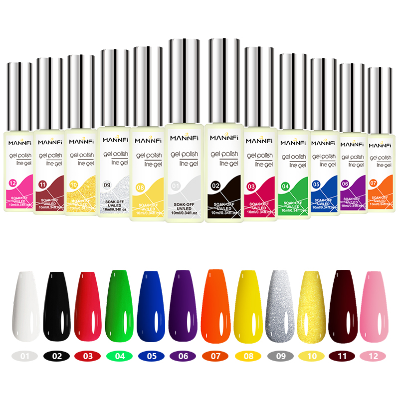 MANNFI Factory Top Quality Cheap Price Long Lasting Base Coat Super Shine Top Coat UV Gel Nail Polish Matte Top Coat supplier