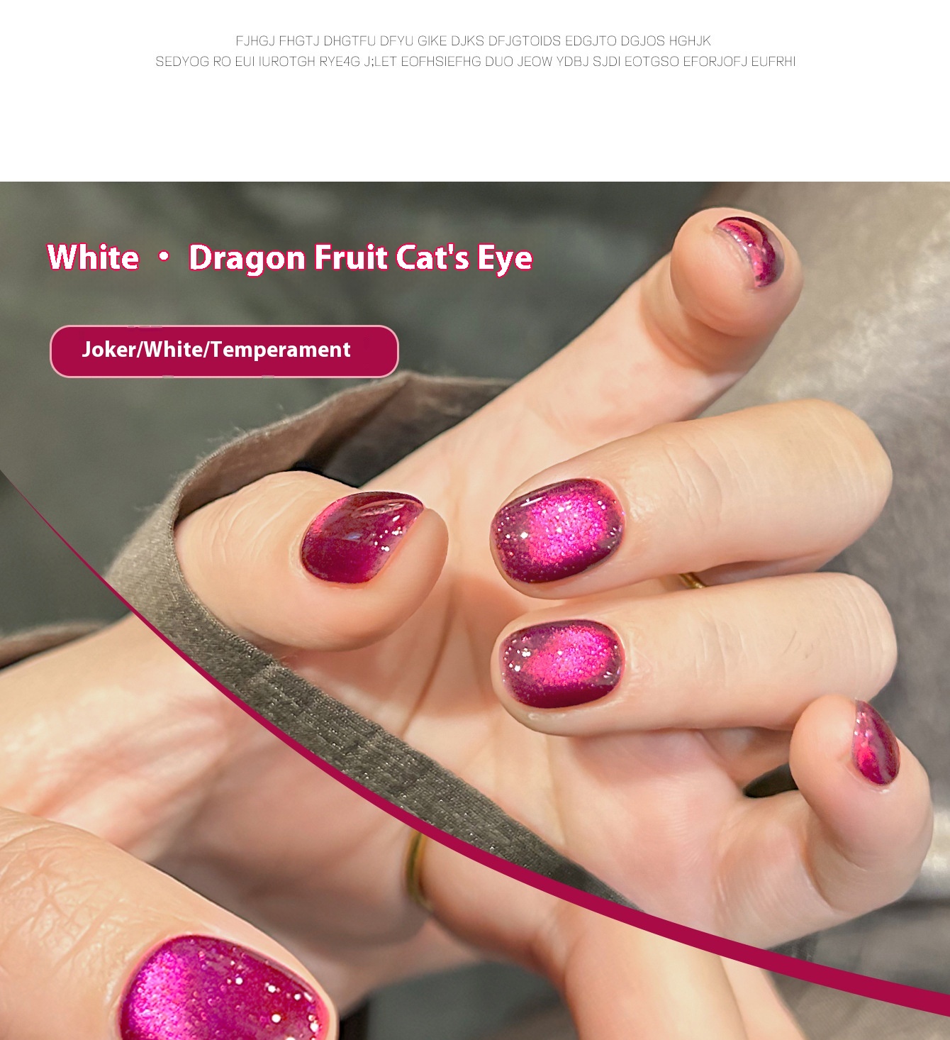 product 2025 new cats eye nail art uv gel polish long lasting led lamp source bottle packing explosions dragon fruit glass-7