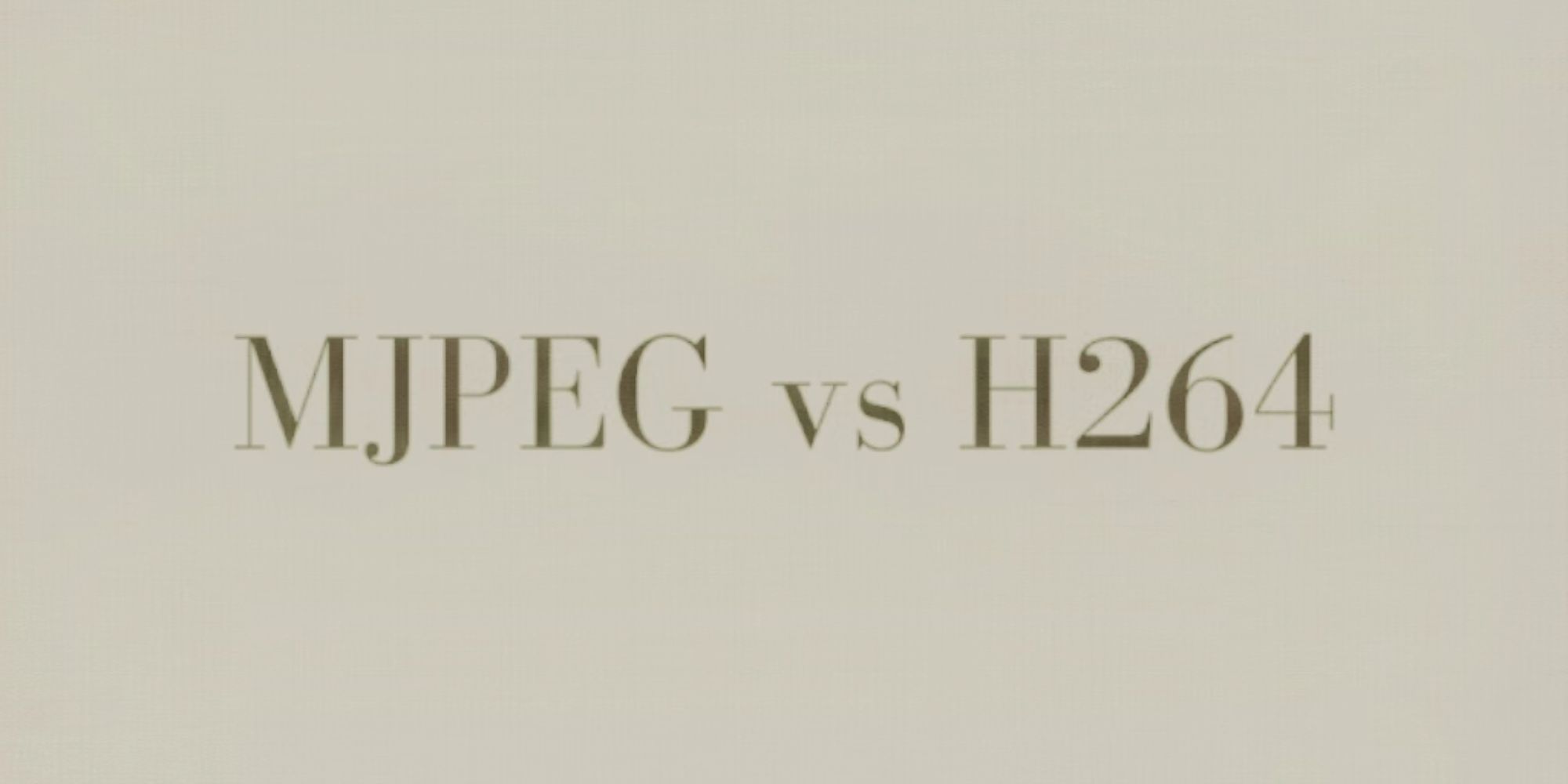 Motion jpeg vs h.264: înțelegerea diferenței dintre codecurile de compresie video