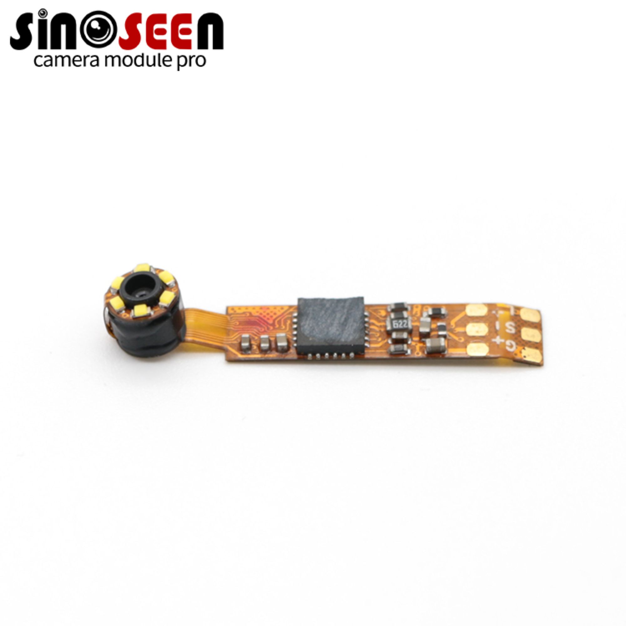 מצלמת אנדוסקופים GC0312 עם 6 נורות LED, יישומים עם PCB גמיש, כלי חזותי קטן לבירור אוזניים