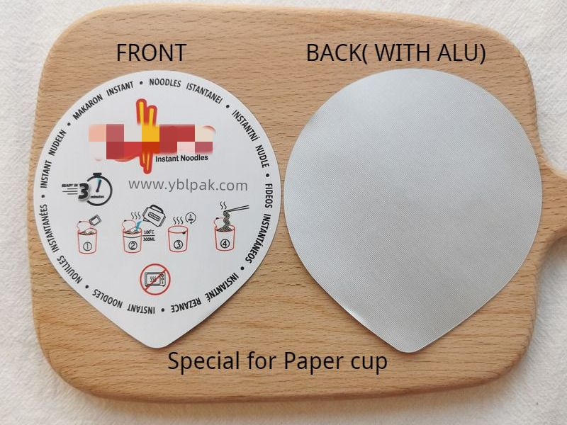 Why need to use heat-sealing paper lids for instant noodle?