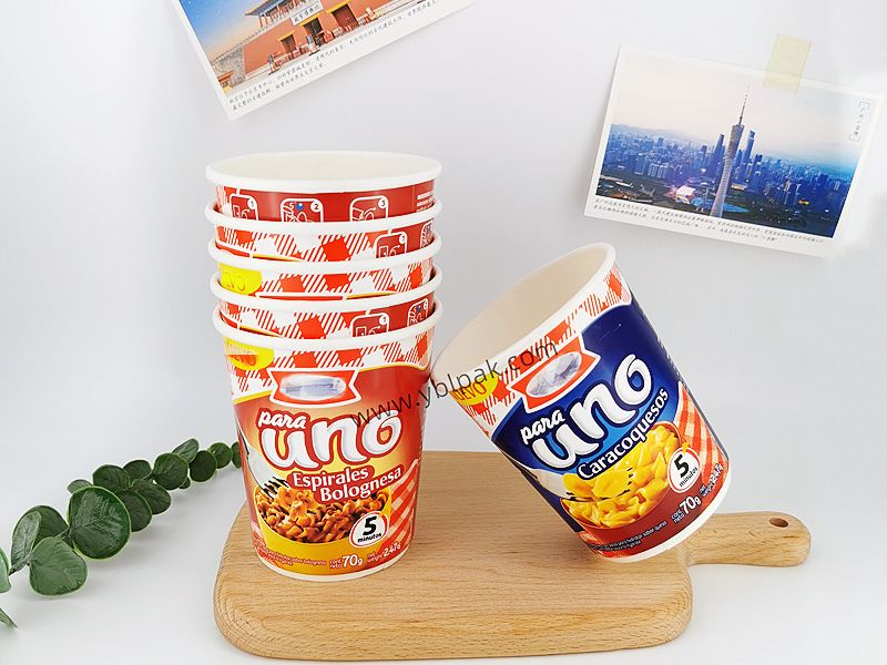 Noodle Paper Bowl Environmental Protection and Convenience Coexist
