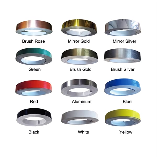 Easy to Install Black Aluminum Trim Coil for DIY Home Improvemen