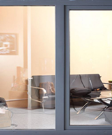 نافذة GAW68TL العادية من Greensee للزحلق بإطار ألومنيوم