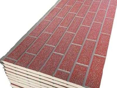 High density outdoor wall insulated roof panels rock wool sandwich board for exterior