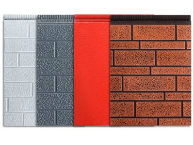 Individuell gestaltbar, einfache Installation, feuerhemmendes Metallverkleidungs-PU-Polyurethansandwich-Panel in Bulgarien