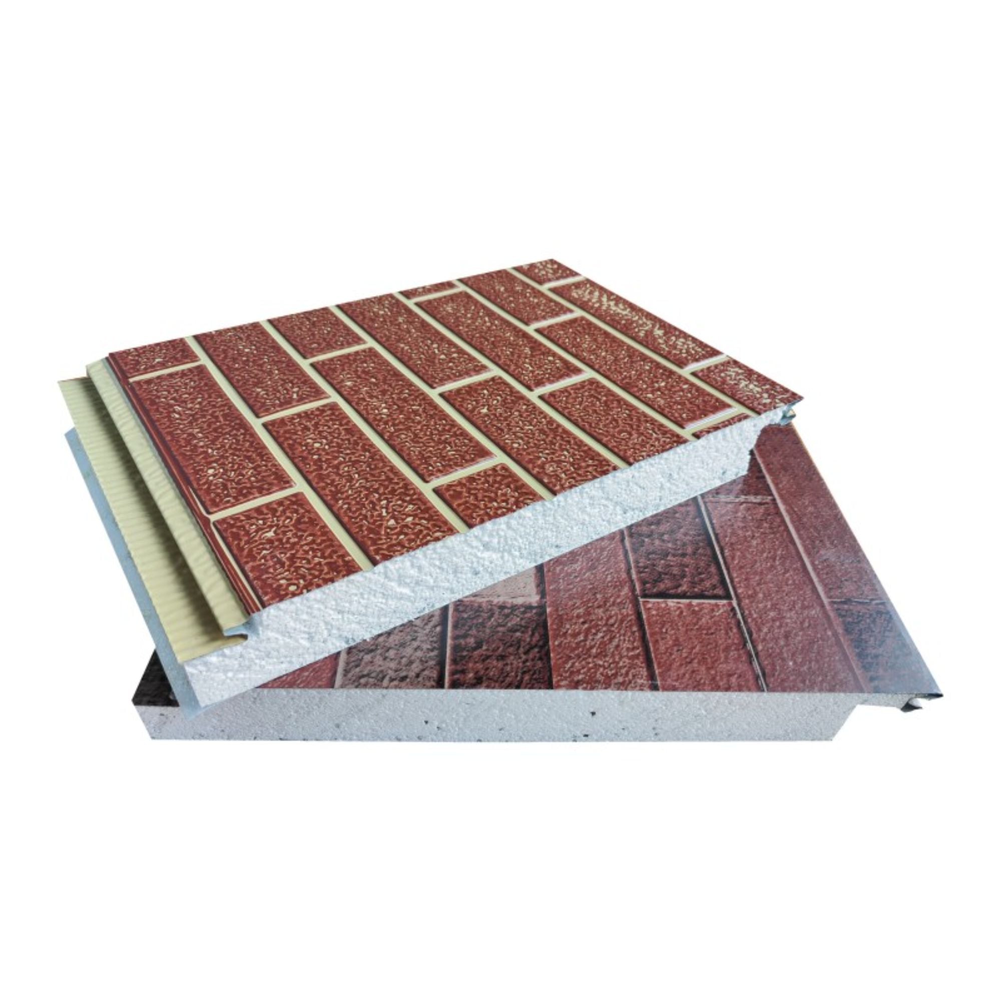 Panneaux décoratifs thermiques pour l'extérieur, panneau structural isolant, panneau sandwich en mousse