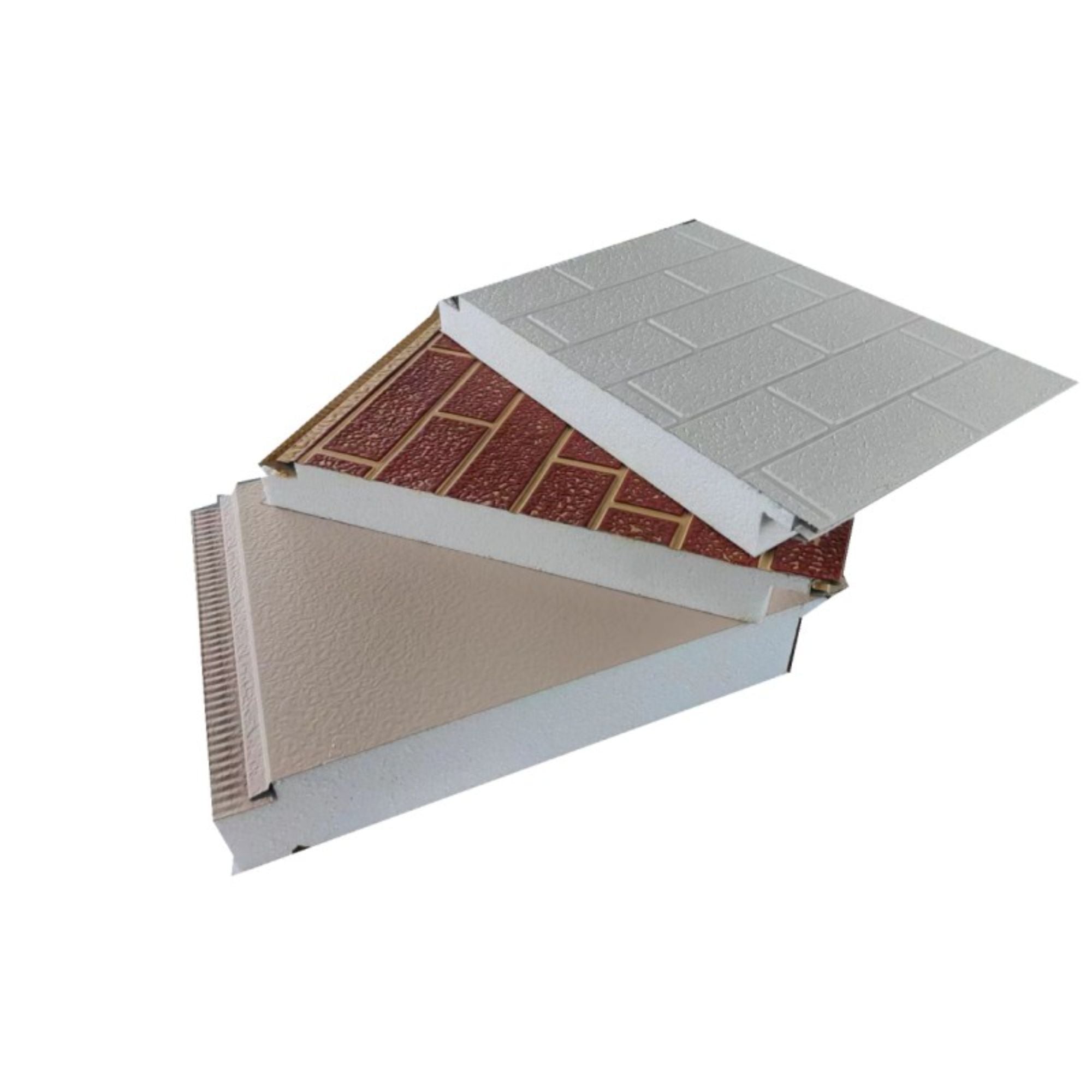 Usine Fourniture Prix attractif panneau sandwich ignifuge en EPS panneau sandwich en EPS 100mm Panneau sandwich en polystyrène expansé
