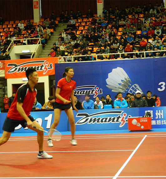 Scuola Dmantis Cina <br>Competizione di Badminton