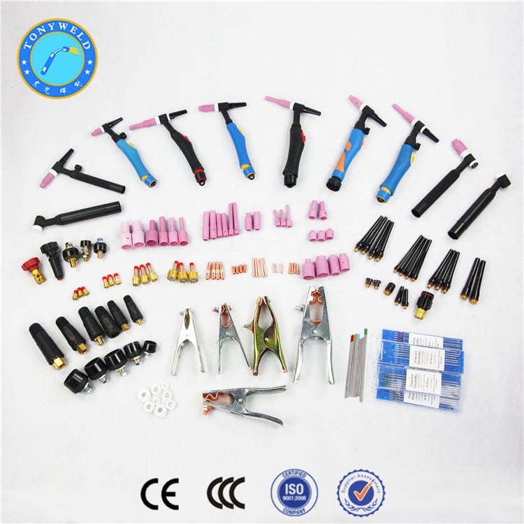 WP26 TIG Welding Torch WP26 Tig torch accessories ARC air cooled tig gun details