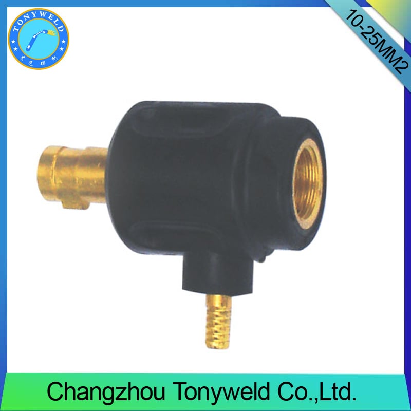 Panel Socket Tig Welding Parts Cable Joint Connector 70-95mm2 supplier