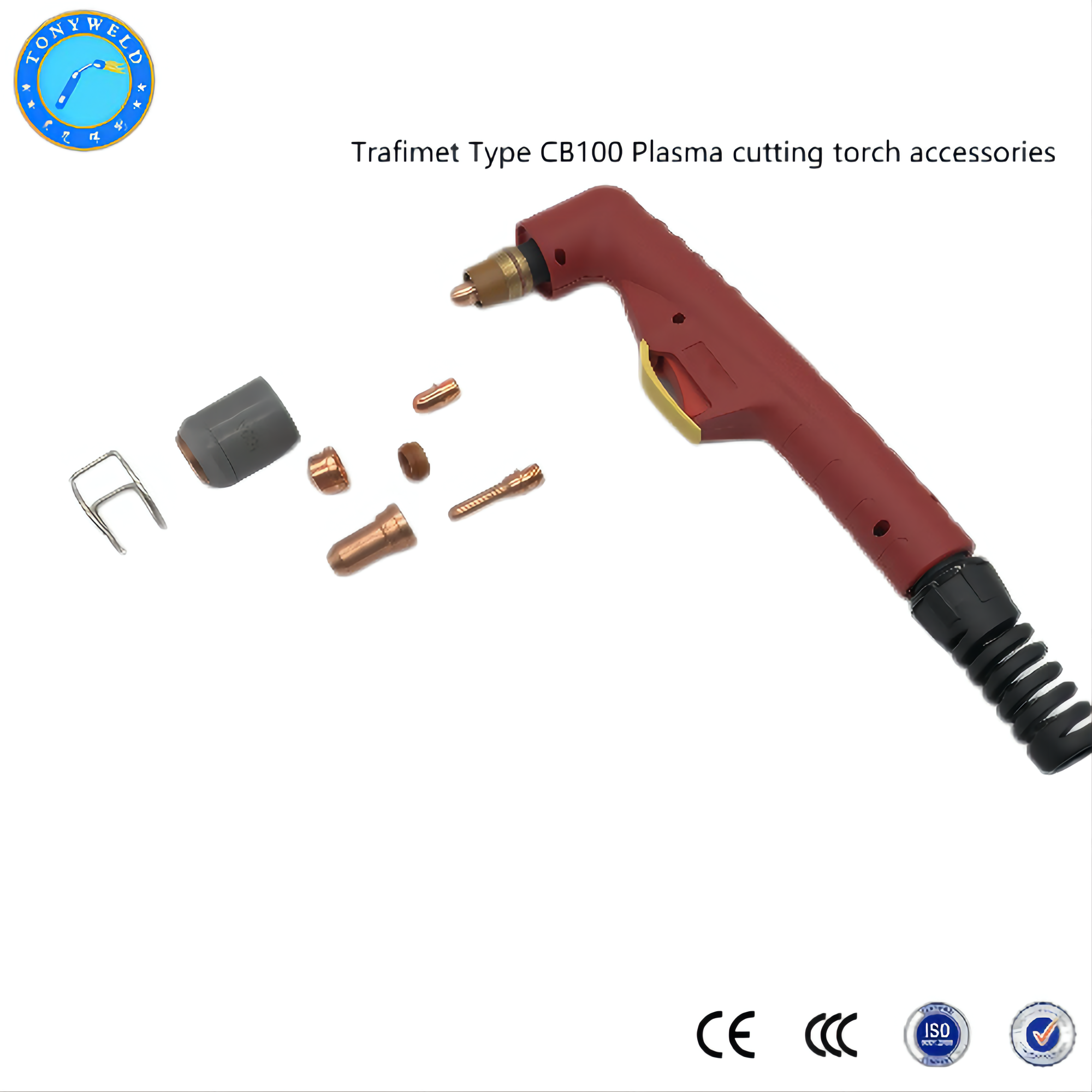 TONYWELD trafimet plasma torch head CB100 cutting torch supplier