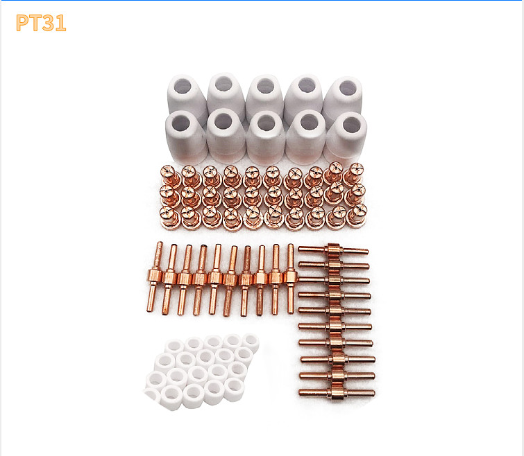 P80 Cutting Torch Consumables Plasma Nozzle and Electrode details