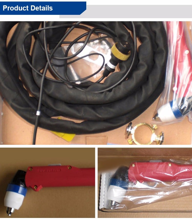 TONYWELD trafimet plasma torch head S125 cutting torch and cutting consumables factory