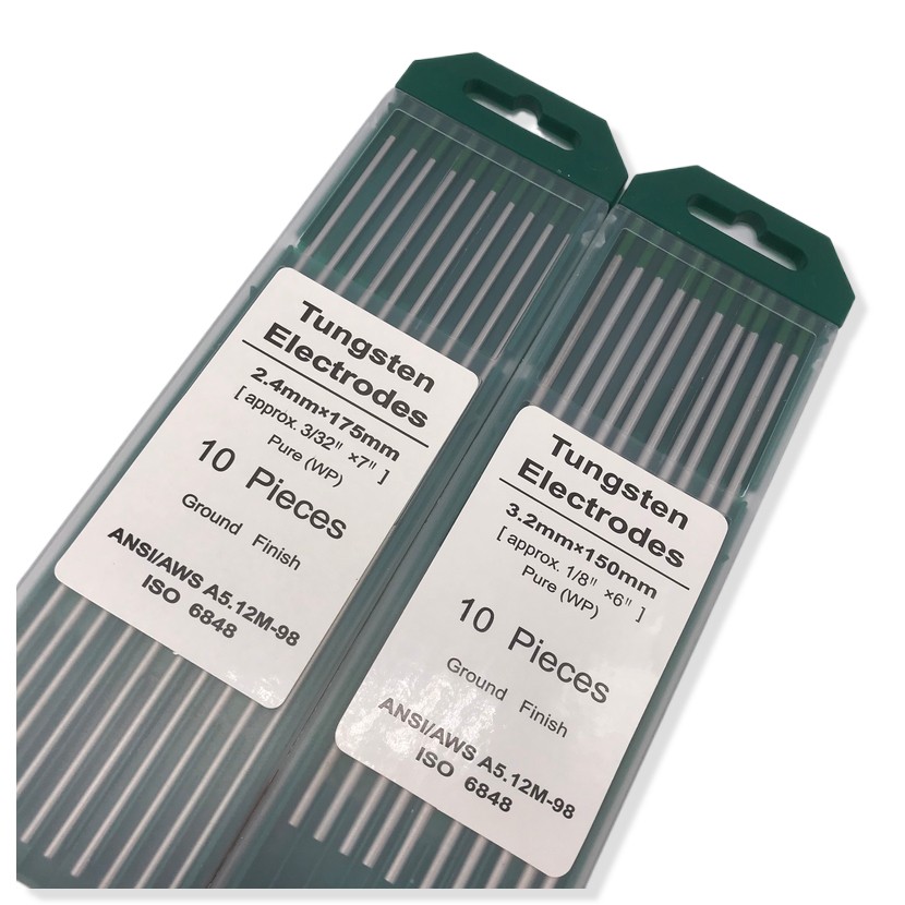 WP - 11 Green tungsten rods accessories WP welding electrode for wp tig torch factory