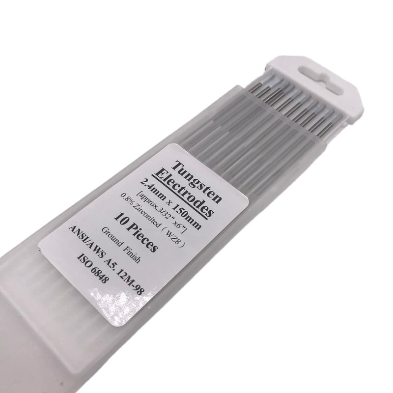 WZ8 - 6 WZ8 welding electrode with high quality for tig torch white tungsten electrode details