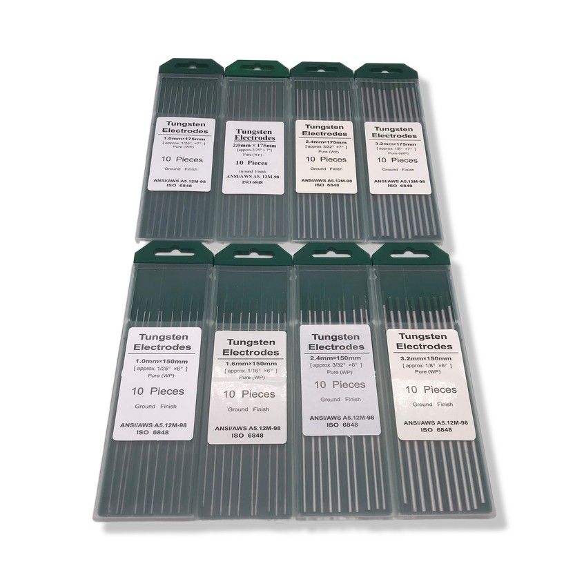 WP - 1 Green tungsten rods accessories WP welding electrode for wp tig torch details