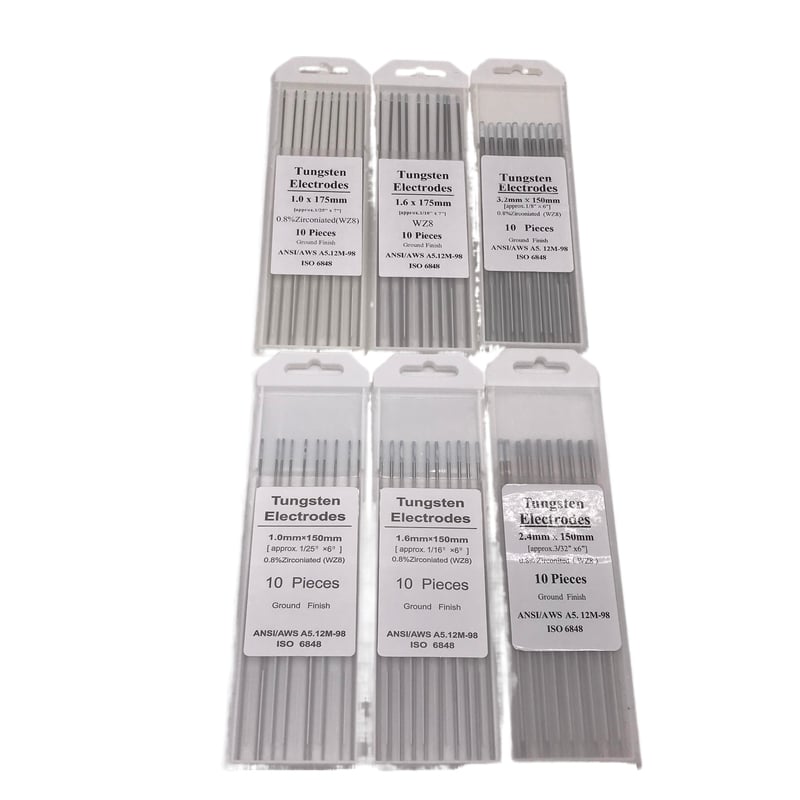 WZ8 - 2 WZ8 welding electrode with high quality for tig torch white tungsten electrode details